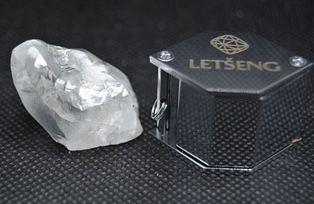 Gem Diamonds Retrieves 123ct. Rough from Letšeng